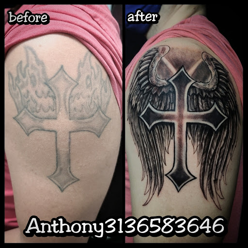 Explore llama tattoo ideas, creative tattoo ideas in Warren, available at Dark Horse Tattoo Co. LLC.