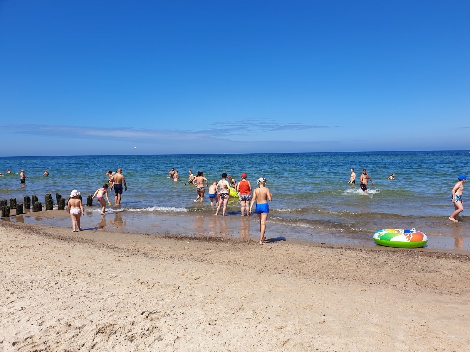 Zdjęcie Mielenko beach z proste i długie
