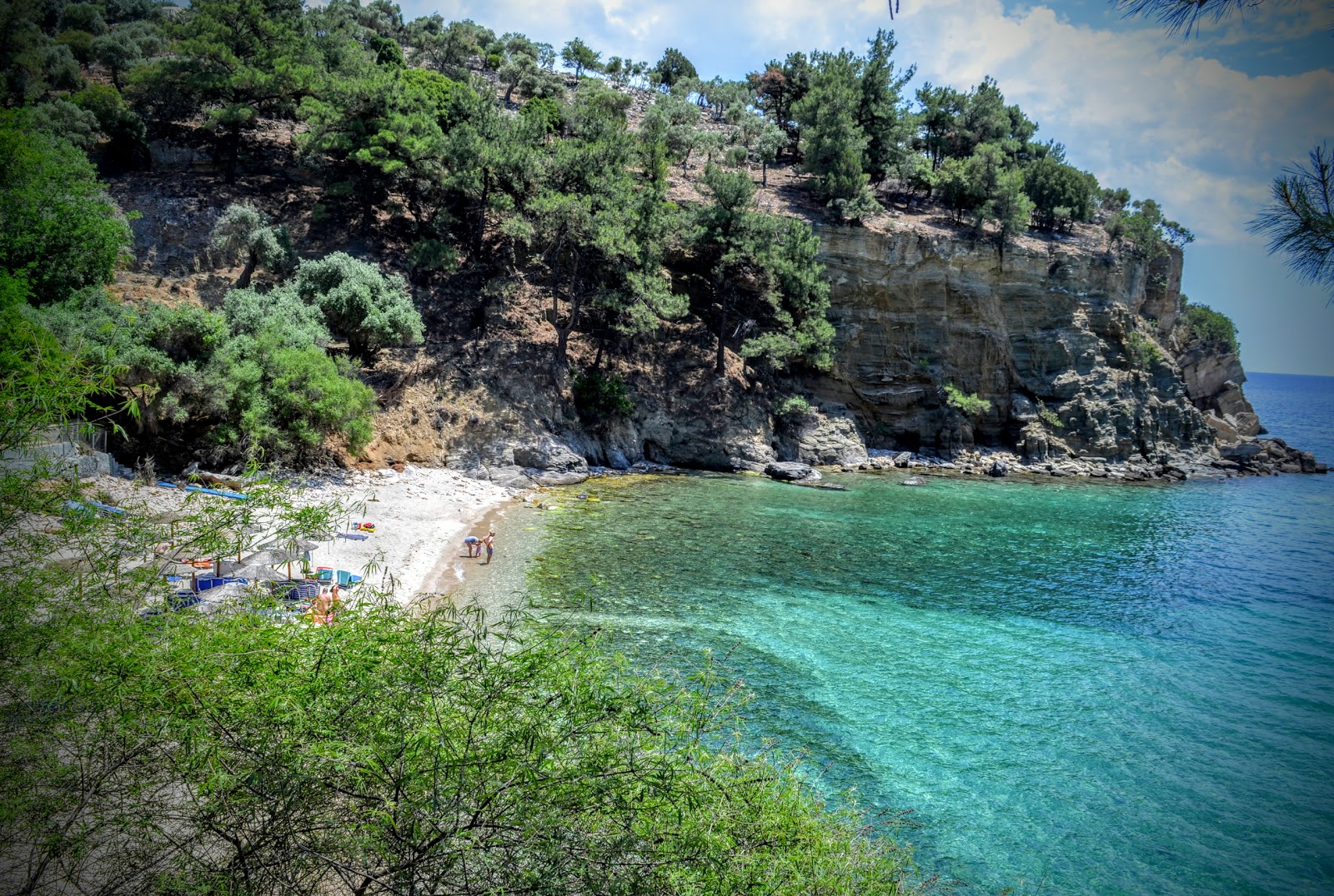 Foto de Arsanas beach - lugar popular entre los conocedores del relax