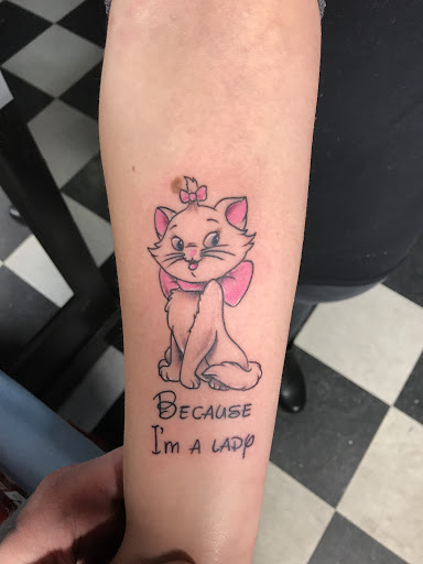 Explore mid arm tattoo ideas, creative tattoo ideas in Nampa, available at Temptation Tattoo & Body Piercing