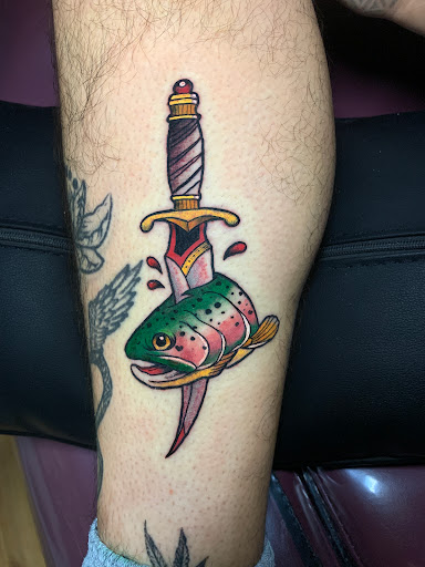 Explore pitbull dog tattoo ideas, creative tattoo ideas in Dalton, available at Rail Side Tattoo Co. (no piercings)