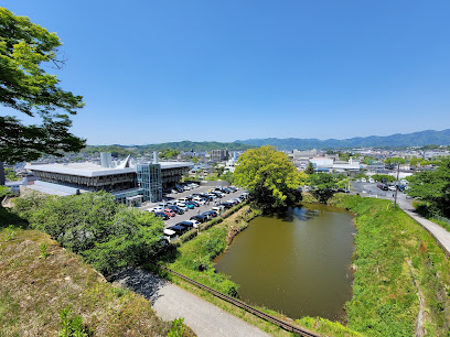 津山文化センター来館者用駐車場