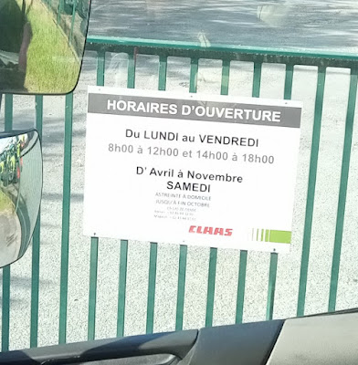 Claas à Baugé en Anjou