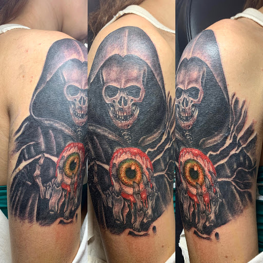 Find shark tattoo ideas for your next unique tattoo in New York at Redink Tattoo Studio