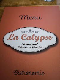 La Calypso à Cabourg menu
