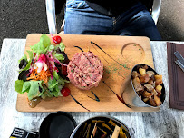 Steak tartare du Restaurant Le Bleu Cerise 🍒 à Digne-les-Bains - n°4