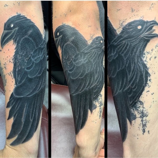 Explore crystal name tattoo ideas, creative tattoo ideas in San Antonio, available at Wicked Ways Tattoos - Babcock