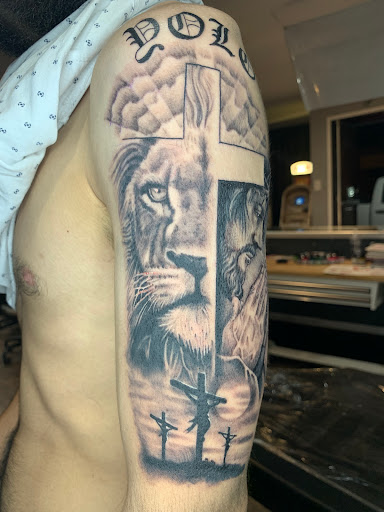 Explore tattoo of son's name ideas, creative tattoo ideas in Ventura, available at JDs Tattoos