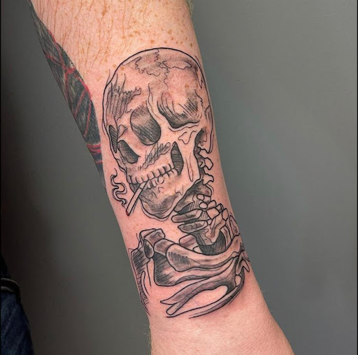 Explore mind tattoo ideas, creative tattoo ideas in Birmingham, available at Classic 13 Tattoo