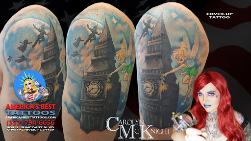 Explore tattoo ideas for outer forearm, creative tattoo ideas in Crystal River, available at Americas Best Tattoos