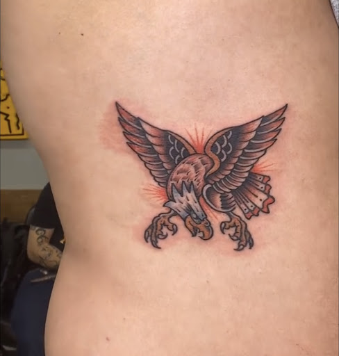 Explore iron man tattoo ideas, creative tattoo ideas in Baltimore, available at Rippd Canvas Tattoo Shop Artists Social Club