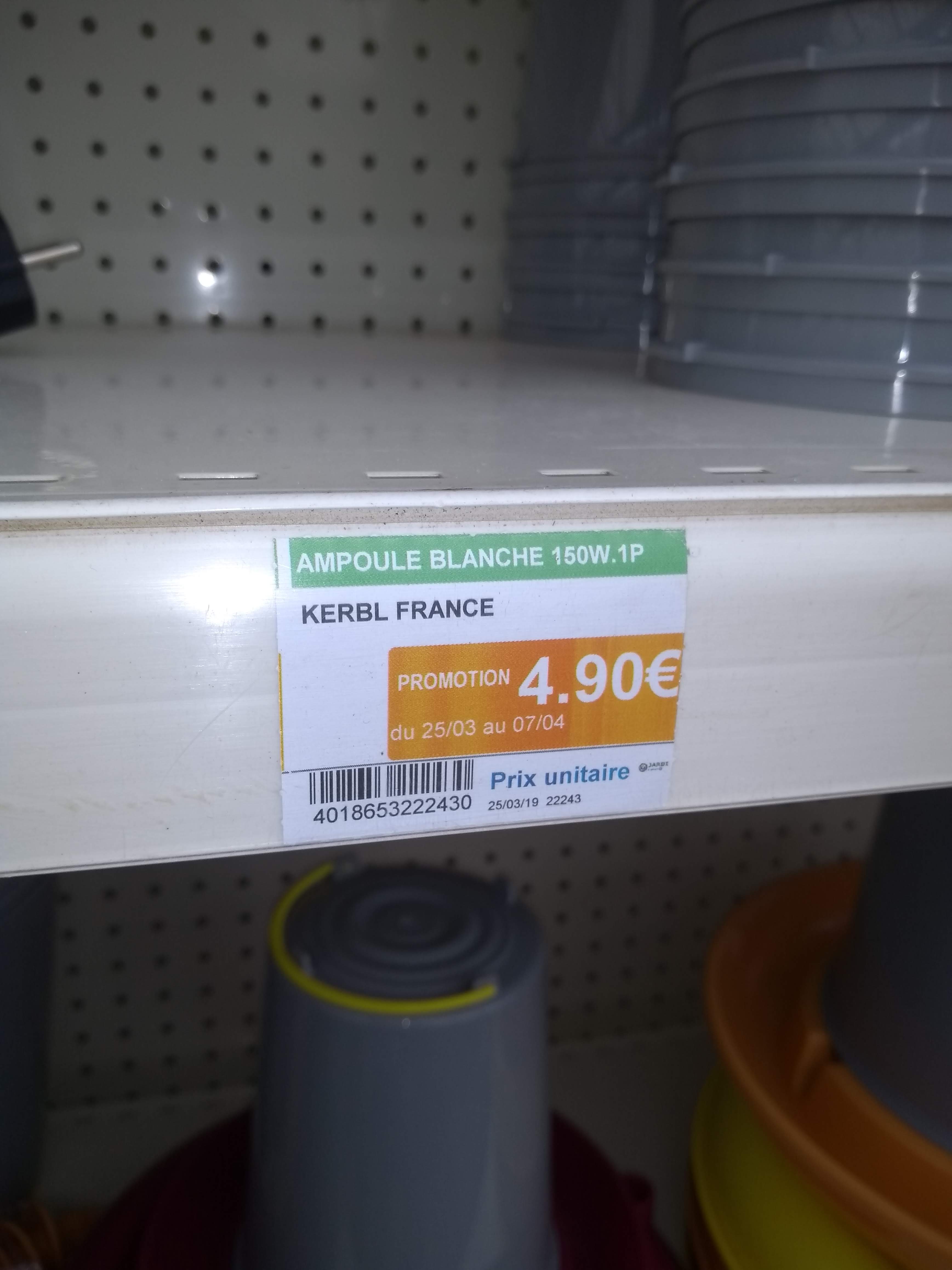 Photo n° 1 de l'avis de Sandrine.a fait le 21/04/2019 à 09:53