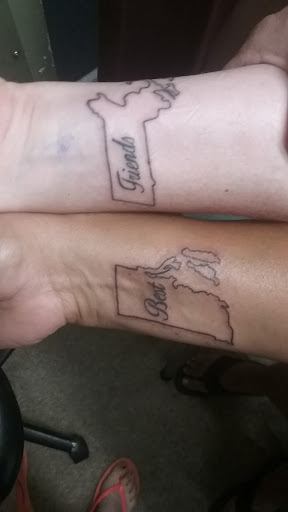 Find letter a tattoo ideas for your next unique tattoo in Portsmouth at Inflicting Ink, LLC
