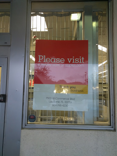 Copy Shop «Staples Print & Marketing Services», reviews and photos, 8864 FL-84, Davie, FL 33324, USA