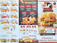 Carte du Chicken Broadway à Paris