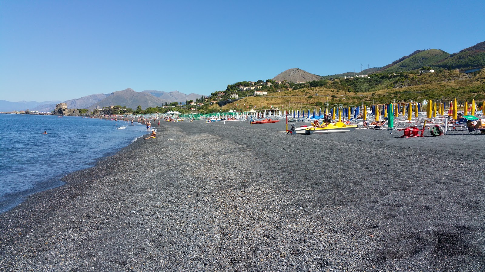 Foto van Spiaggia Fiuzzi met hoog niveau van netheid