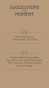 Restaurant français Bistrot des Voraces à Lyon (la carte)