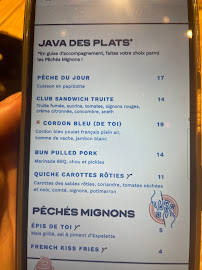 Carte du French Kiss Restaurant à Montpellier
