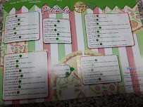 Carte du Pizza Ferrer à Sainte-Marie-la-Mer