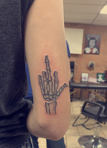 Explore gearhead tattoo ideas, creative tattoo ideas in Weatherford, available at Old Souls Ink