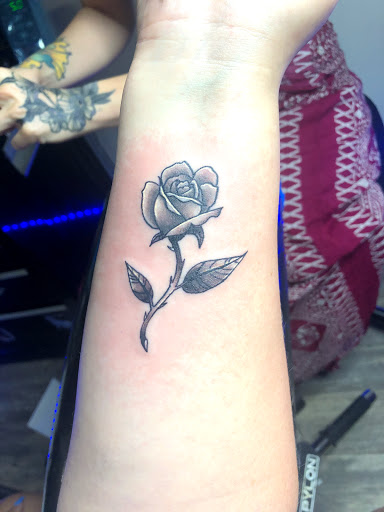 Explore ninja tattoo ideas, creative tattoo ideas in Goose Creek, available at Red Kirin Tattoo