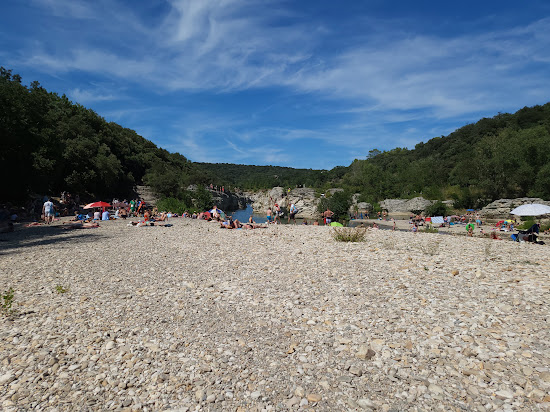 Plage Cascades du Sautadet