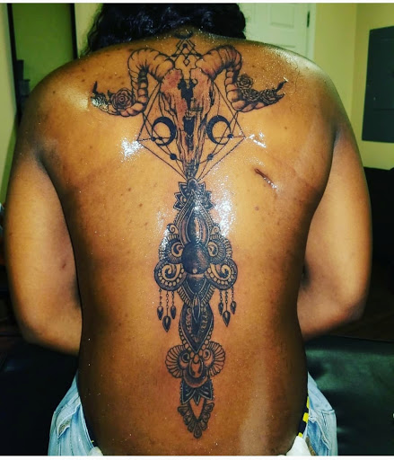 Explore half sleeve tattoo ideas, creative tattoo ideas in Sumter, available at LegendaryArt,LLC ,Tattoo Shop