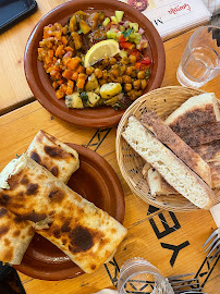 Plats et boissons du Restaurant marocain Gamila Cantine Marocaine à Paris - n°3