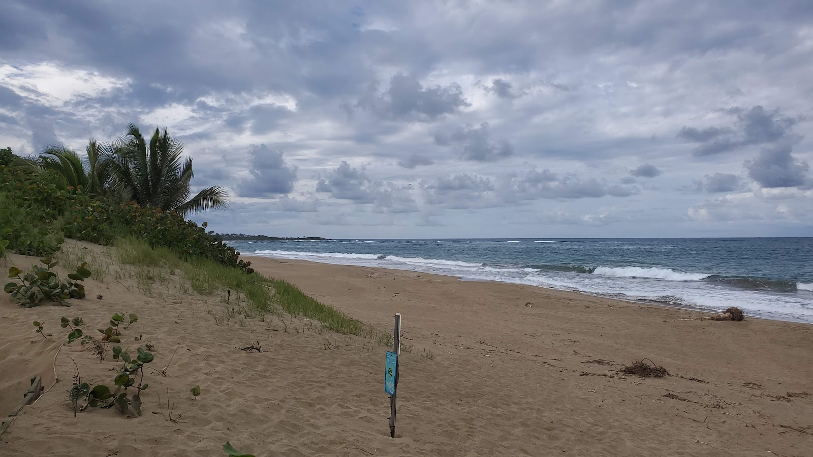 Photo of El Unico beach and the settlement