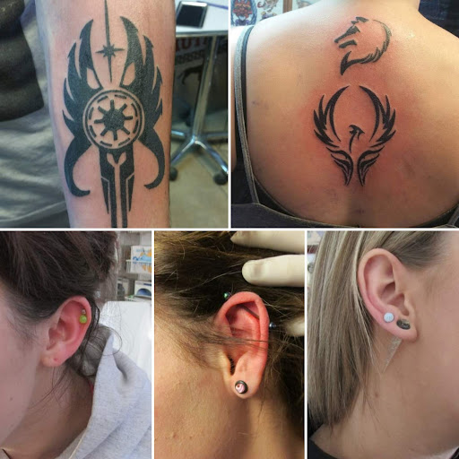 Explore dream catcher tattoo ideas, creative tattoo ideas in Elko, available at Tom Custom Tattoos and Body Piercing Studio