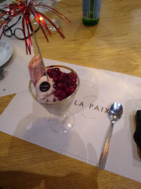 Panna cotta du Restaurant français Restaurant Café de la Paix à Reims - n°3