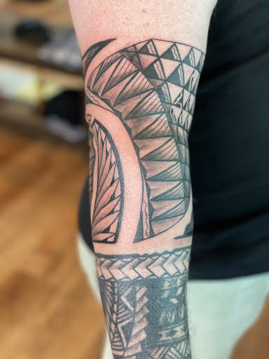 Explore logging tattoo ideas, creative tattoo ideas in Honokaa, available at Hawaii based tattoo