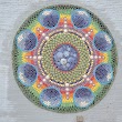 Mountain Lake Mandala mural