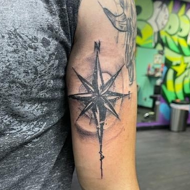 Explore cousin tattoo ideas, creative tattoo ideas in Mckinney, available at Borrowed Time Fine Art Gallery Tattoo Shop