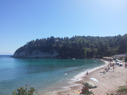 Milia beach'in fotoğrafı uçurumlarla desteklenmiş