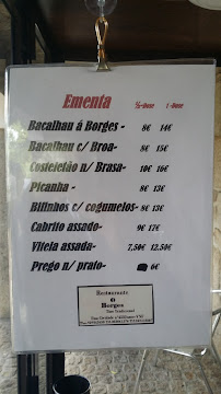 Restaurante O Borges à Joane carte