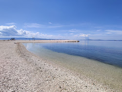 Foto van Trstenik beach met ruime baai