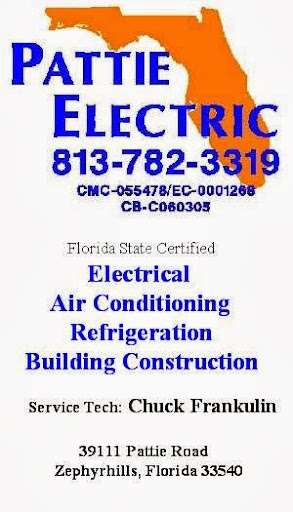 HVAC Contractor «Pattie Electric & Refrigeration», reviews and photos, 39111 Pattie Rd, Zephyrhills, FL 33540, USA