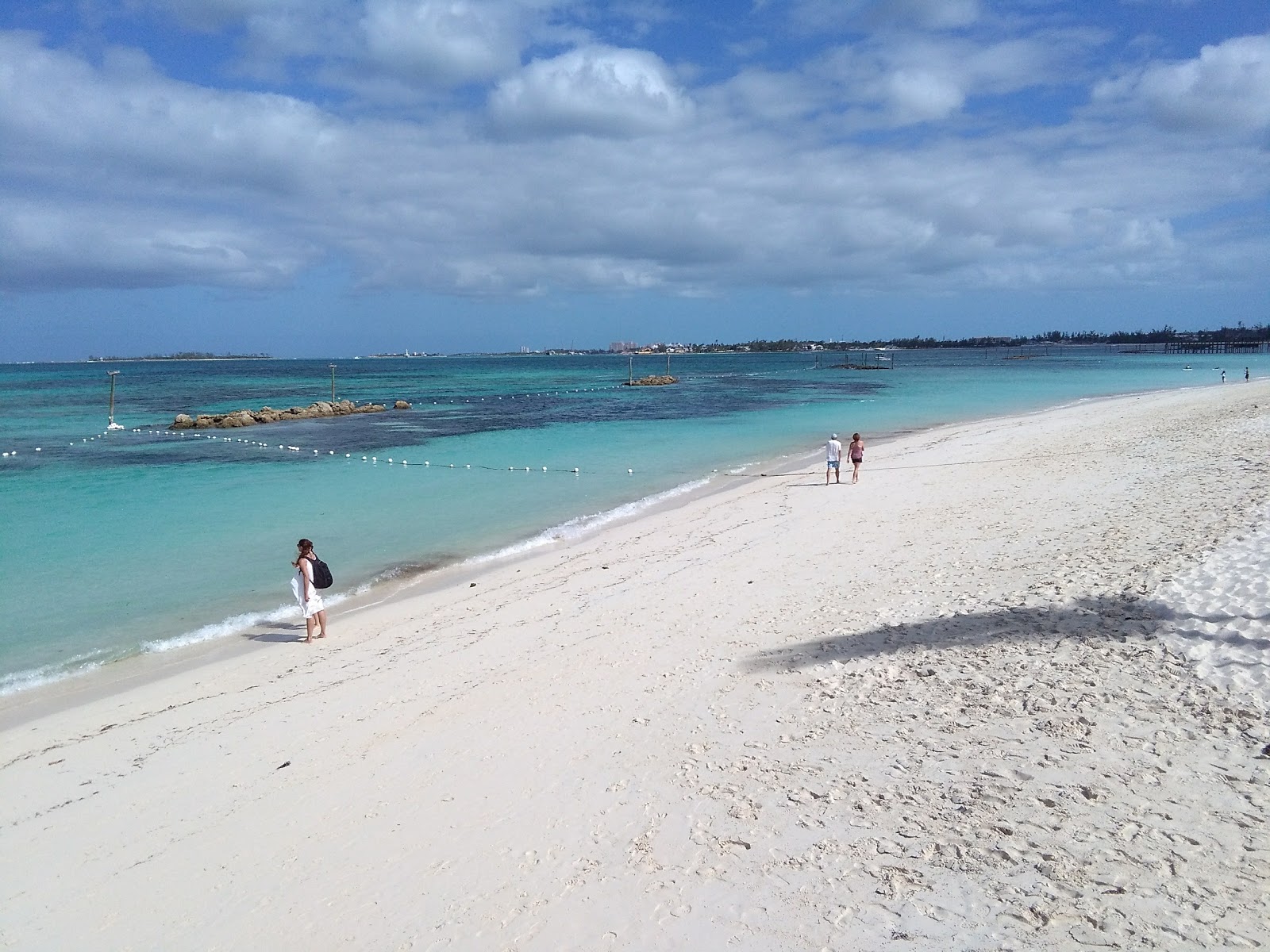 Photo of Baha Mar beach with bright fine sand surface