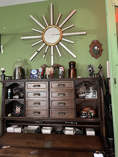 Find skull tattoo idea for your next unique tattoo in Savannah at Tramp Art Studios