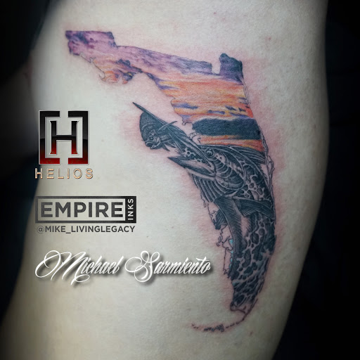 Find christmas tattoo ideas for your next unique tattoo in West Palm Beach at Living Legacy Tattoos