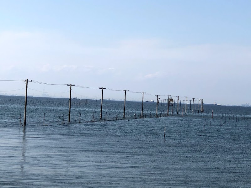 牛込海岸海中電柱 千葉県木更津市牛込 史跡 グルコミ