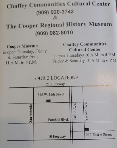 Museum «Cooper Regional History Museum», reviews and photos, 217 E A St, Upland, CA 91786, USA