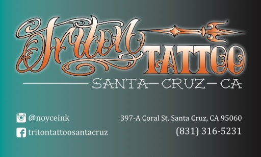 Tattoo Shop «Triton Tattoo Santa Cruz», reviews and photos, 397 Coral St, Santa Cruz, CA 95060, USA