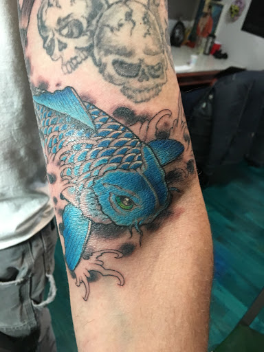 Explore ocean tattoo ideas for females, creative tattoo ideas in Reno, available at Aces Tattoo