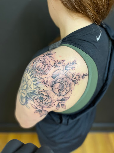 Explore christian chest tattoo ideas, creative tattoo ideas in Fairborn, available at Royal Prevail Tattoo