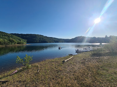 Plage de Longayroux à Pleaux