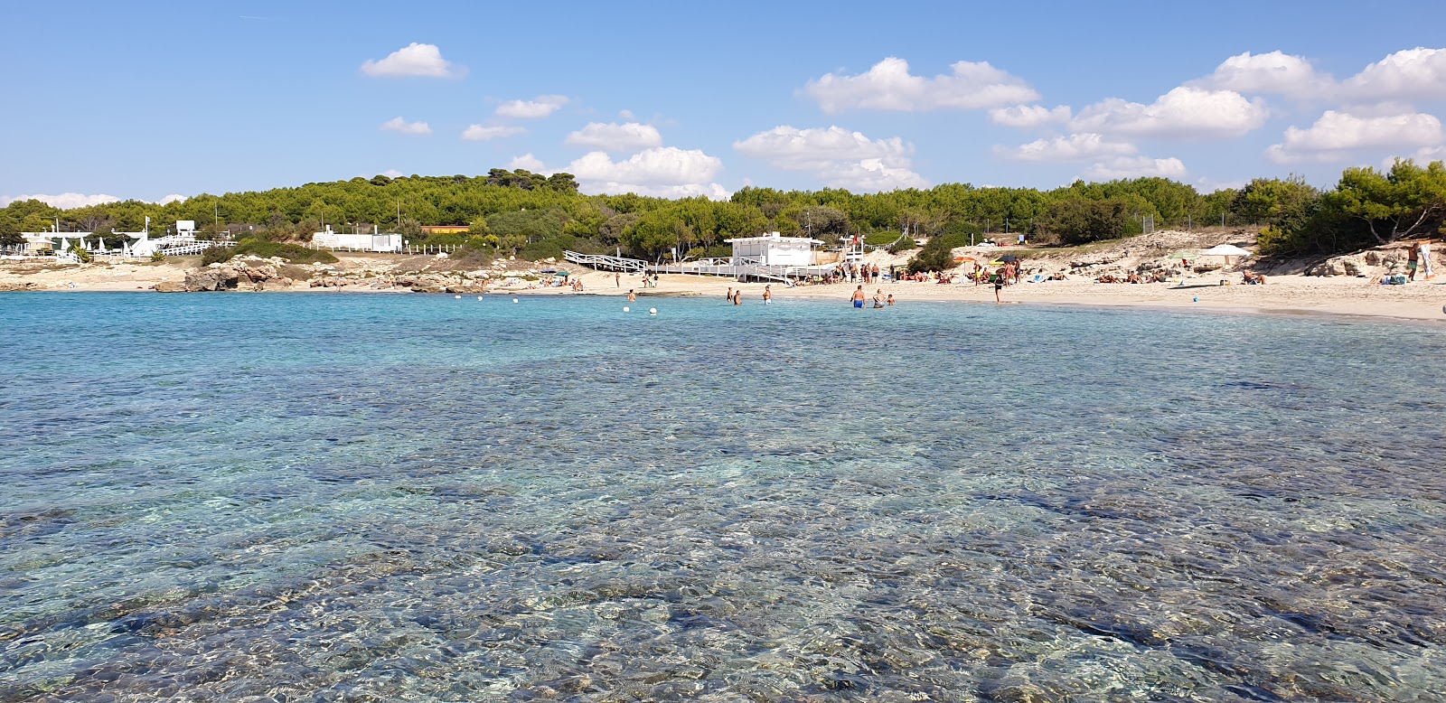 Photo de Spiaggia di Serrone avec un niveau de propreté de partiellement propre