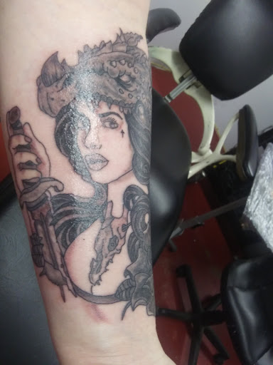 Explore letting go tattoo ideas, creative tattoo ideas in Turner, available at Heathen Ink