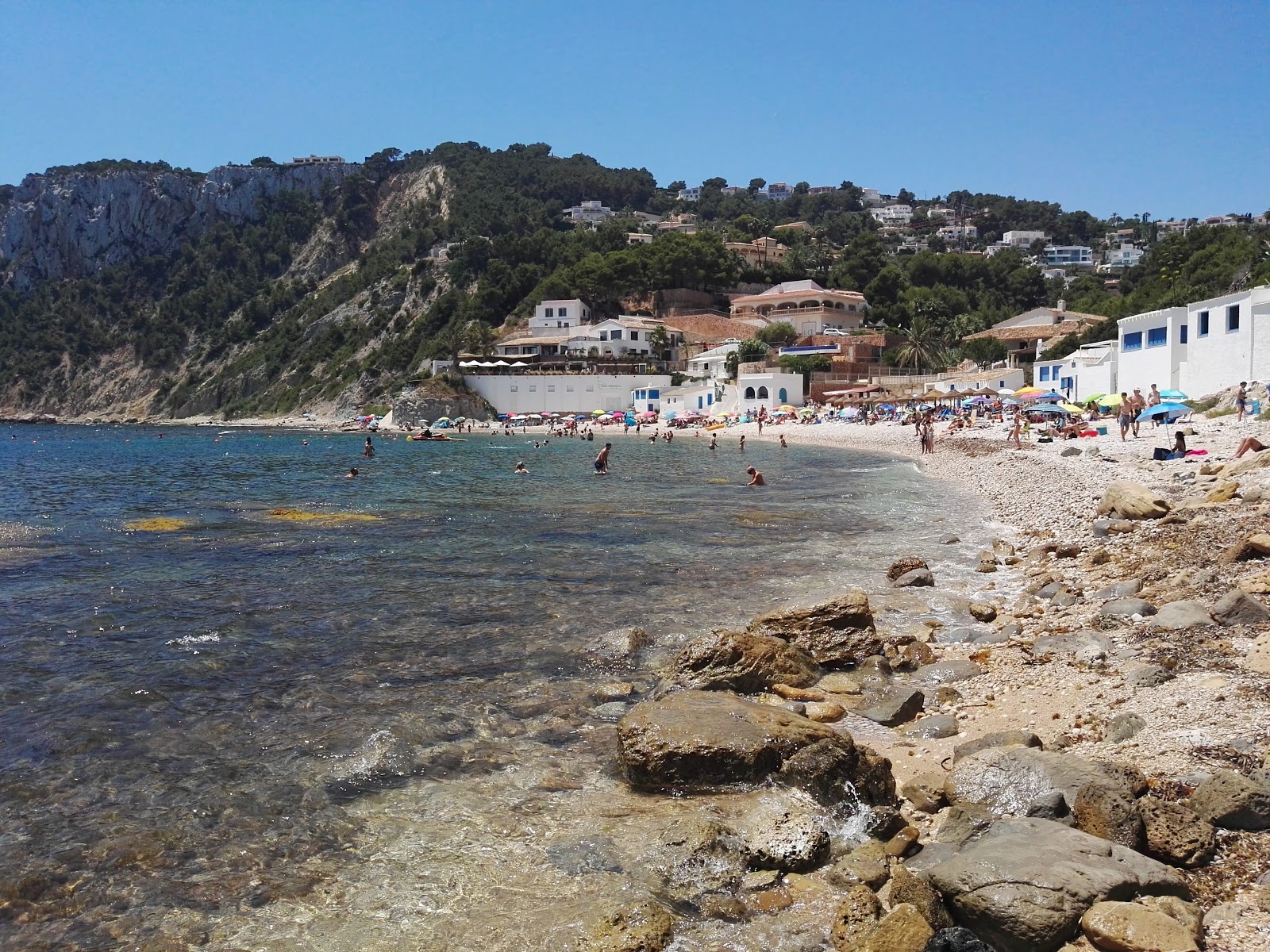 Photo of Cala Barraca with very clean level of cleanliness